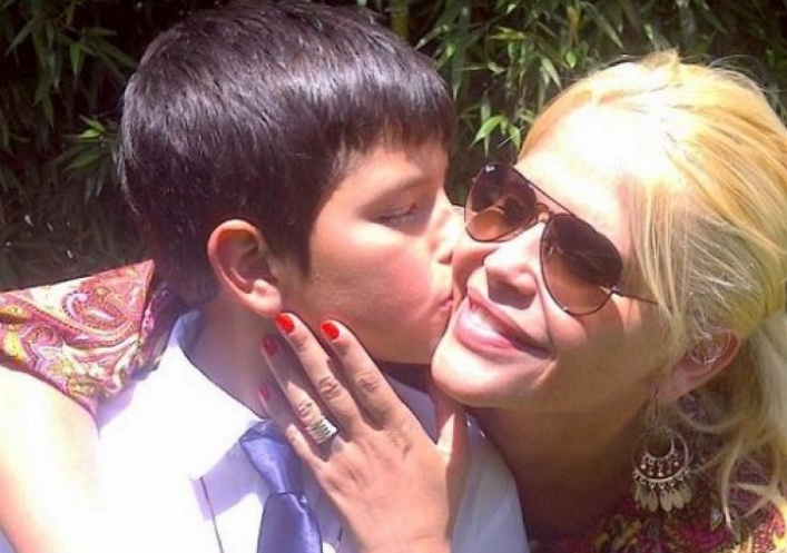 foto: Nazarena reaccionó "como cualquier mamá" a la que alejan de su hijo