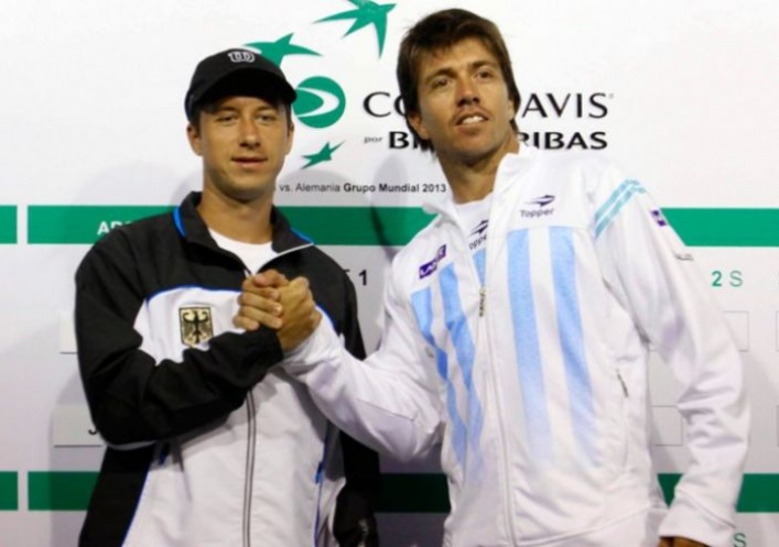 foto: Copa Davis: Carlos Berlocq abre la serie ante Kohlschreiber