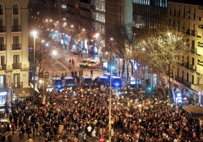 foto: España: reclaman la renuncia de Rajoy, en medio de un escándalo de corrupción 