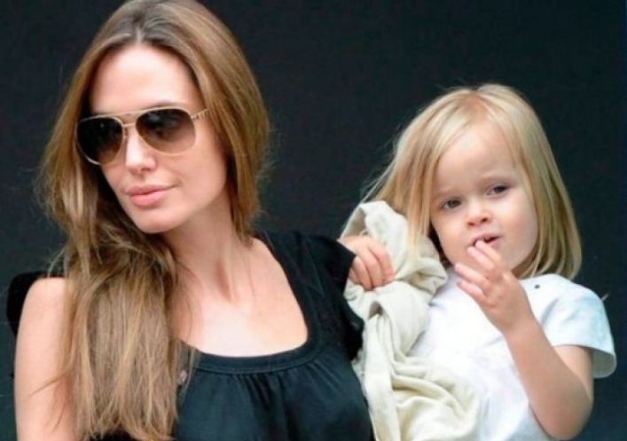 foto: El alto cachet de la hija de Angelina Jolie y Brad Pitt