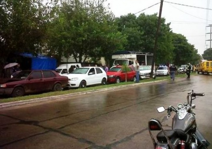 foto: Cuatro automóviles y un camión protagonizaron choque en cadena