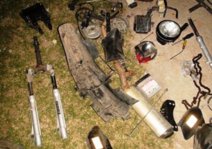 foto: La Policía secuestró motocicletas que habrían sido robadas
