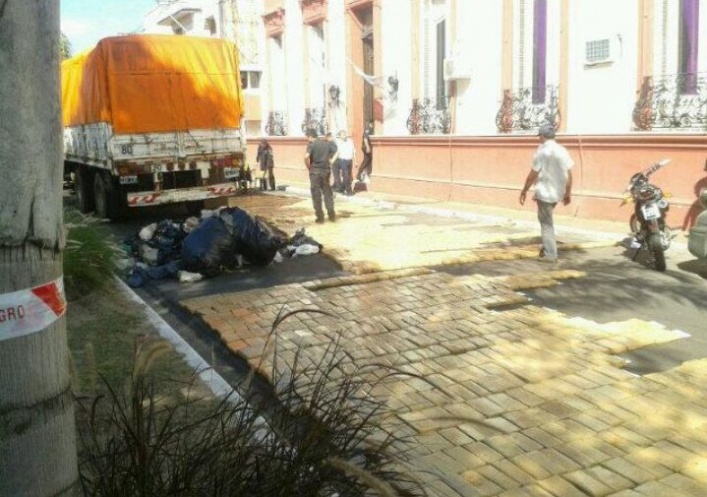 foto: Incautaron 5000 kilos de Marihuna en Ituzaingó