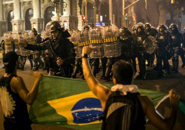 foto: Ya son dos los muertos en Brasil por las protestas