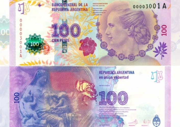 foto: Sancionarán a los comercios que no acepten los billetes con la imagen de Evita