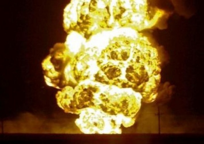 foto: Impresionante explosión de un gasoducto en Estados Unidos