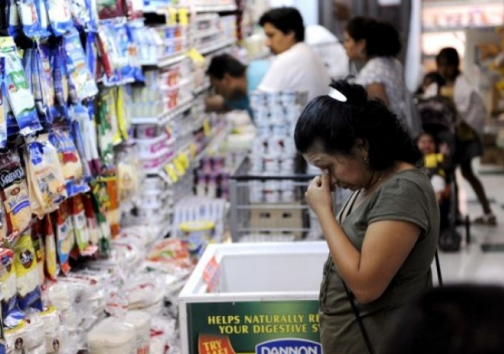 foto: Pese al plan "Mirar para cuidar", la inflación oficial fue de 0,9% en julio