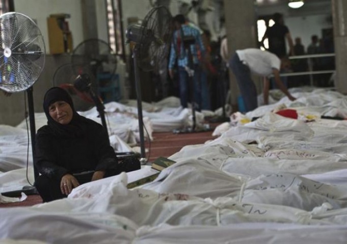 foto: Un mar de cadáveres: admiten que ya hay más de 600 muertos