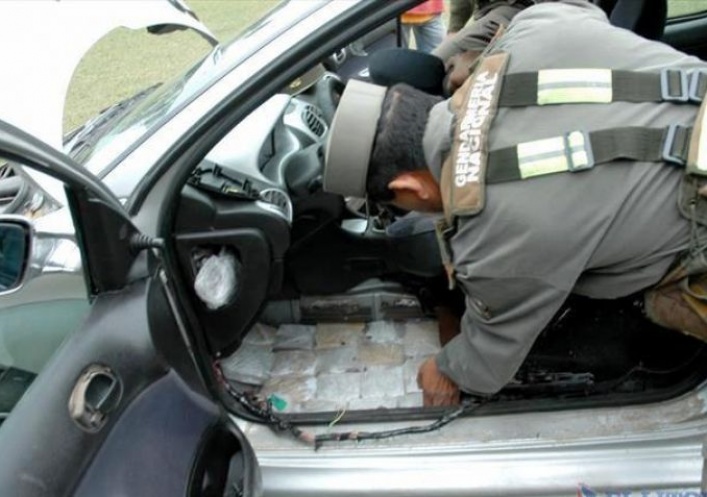 foto: Más droga incautada: ahora fueron 67 kilos que Gendarmería halló en un auto