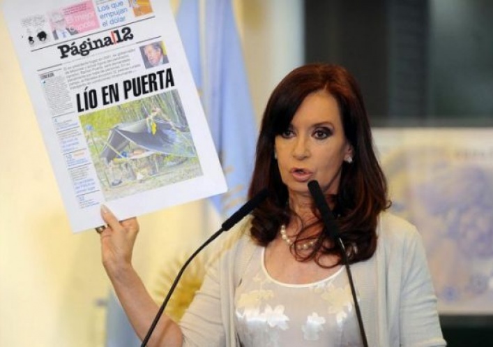 foto: Cristina Kirchner embistió contra empresarios y sindicalistas por los aumentos de precios