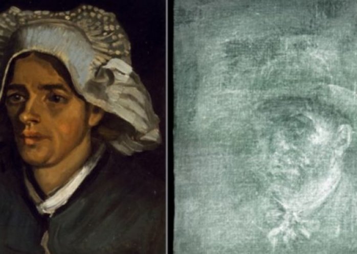 foto: Descubrieron un autorretrato inédito de Van Gogh detrás de otro cuadro