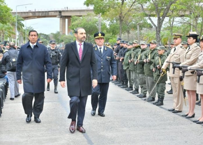 foto: Valdés resaltó el valor y profesionalismo de la Policía de Corrientes y anunció más inversiones para la fuerza