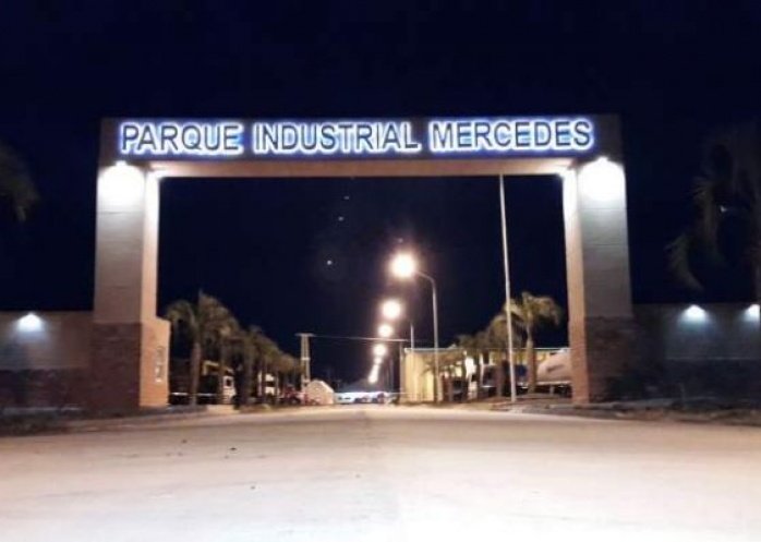 foto: Parque Industrial de Mercedes: una máquina cayó y mató a un hombre