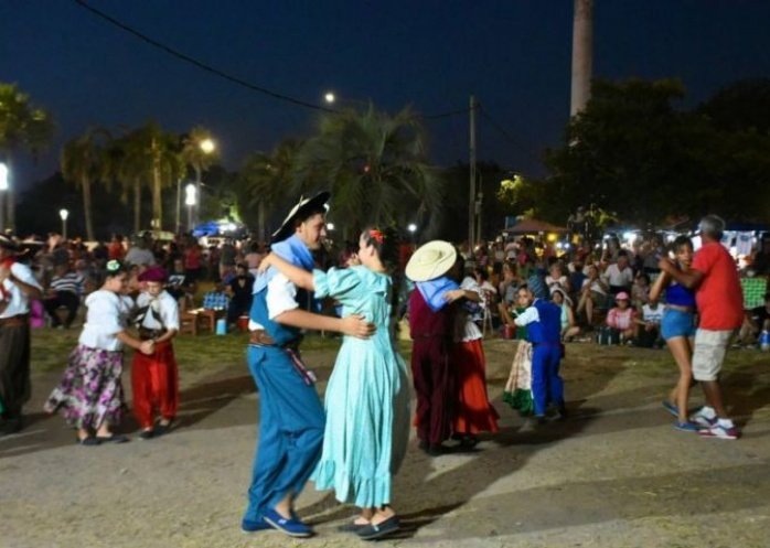 foto: Santo Domingo, la primera peña de la Fiesta Nacional del Chamamé