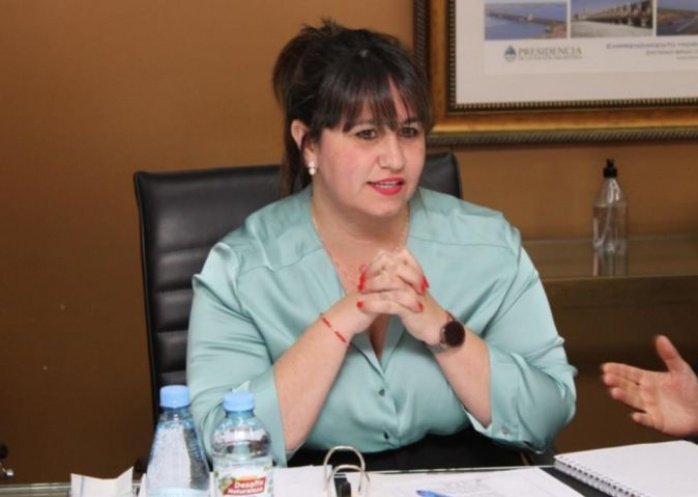 foto: Ana Almirón fue designada como presidenta del Consejo de Yacyretá