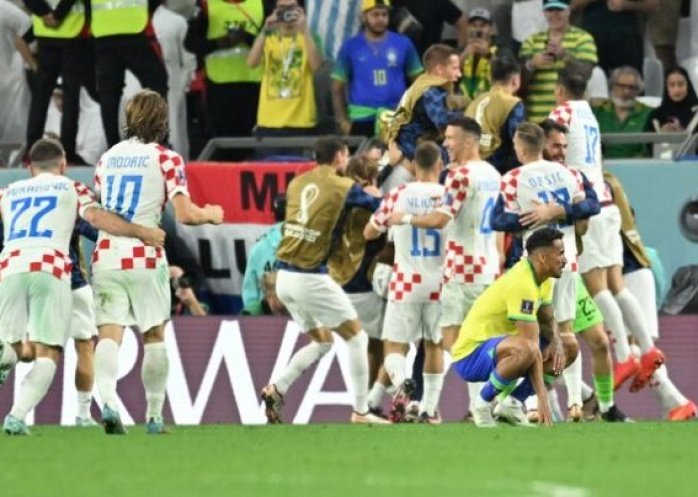 foto: Croacia eliminó a Brasil en penales y es semifinalista del Mundial