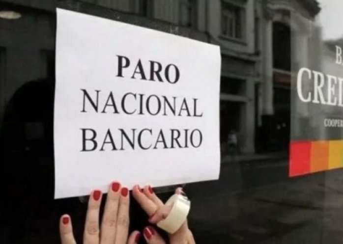 foto: La Bancaria confirmó el paro de mañana