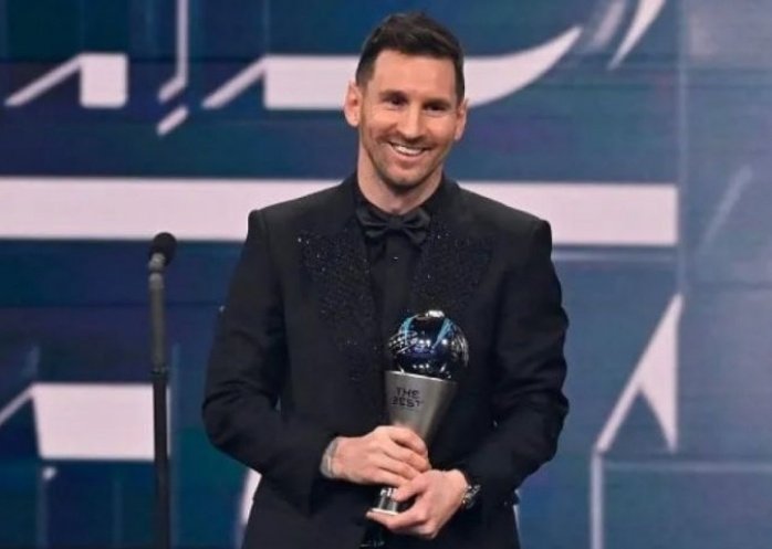 foto: Lionel Messi ganó The Best por segunda vez en su carrera